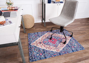 Anji Mountain AMB9008  Hand-crafted Rug'd™ Office Chair Mats - 36" X 48" Rectangle