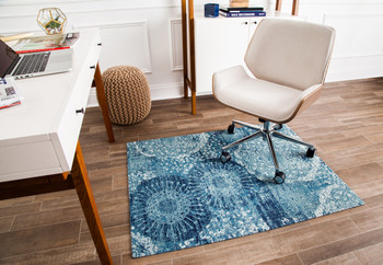 Anji Mountain AMB9015-4054  Hand-crafted Rug'd™ Office Chair Mats - 40" X 54" Rectangle