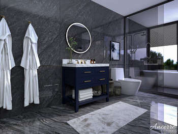 Elizabeth 36 In.bath Vanity Set In Heritage Blue