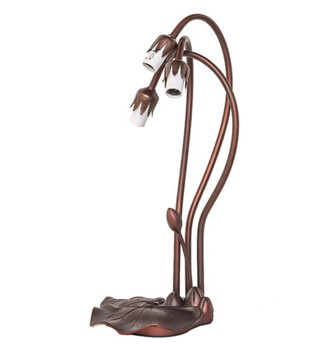 Meyda 16" High Lily 3 Light Table Base