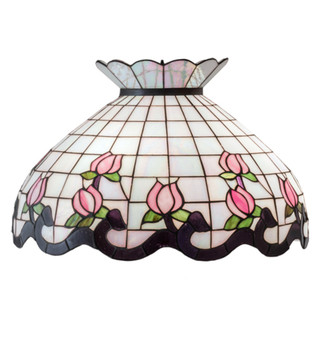 Meyda 20" Wide Roseborder Shade - 10364