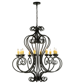 Meyda 42" Wide Fernando 10 Light Chandelier - 160807