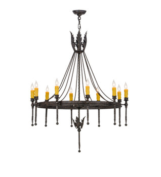 Meyda 36" Wide Amaury 10 Light Chandelier