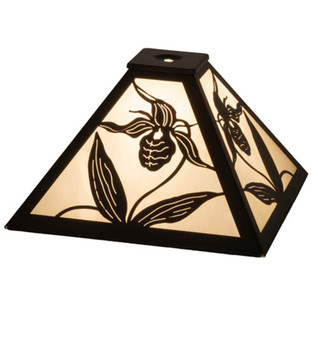 Meyda 11" Square Lady Slipper Shade