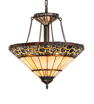 Meyda 20" Wide Ilona Inverted Pendant