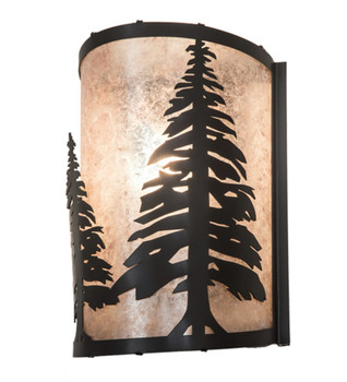 Meyda 8" Wide Tall Pines Wall Sconce - 200683