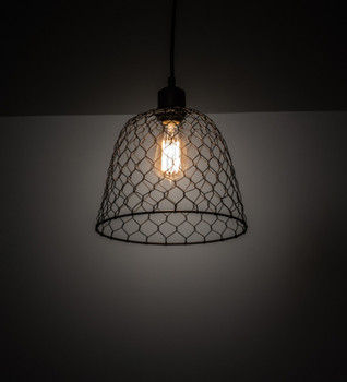 Meyda 10" Wide Cloche Pendant