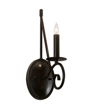 Meyda 5" Wide Estrella Wall Sconce