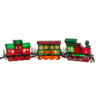 Meyda 31" Long Train Lighted Sculpture