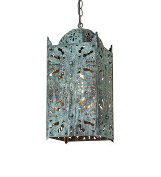 Meyda 8" Square Moroccan Pendant