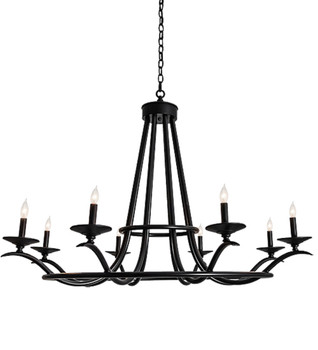 Meyda 48" Wide Octavia 8 Light Chandelier - 225442