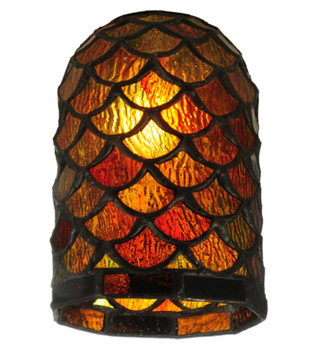 Meyda 4"w X 6"h Scallop Shade