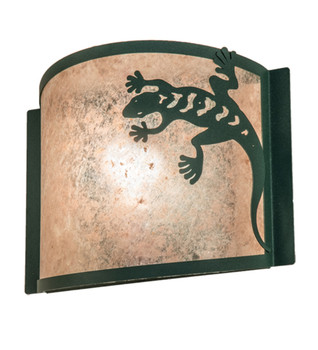 Meyda 11" Wide Gecko Wall Sconce