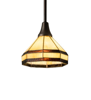 Meyda 8" Wide Topridge Mini Pendant - 236479