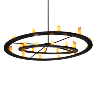 Meyda 95" Wide Donner 24 Light Chandelier