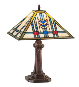 Meyda 18.5" High Prairie Wheat Table Lamp