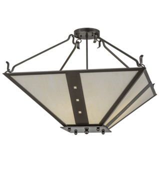 Meyda 30" Square Zandra Inverted Pendant