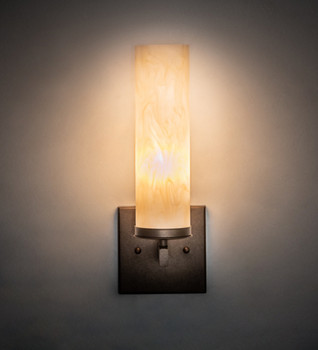 Meyda 5" Wide Dante Wall Sconce