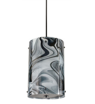 Meyda 12.5" Wide Metro Noir Swirl Pendant