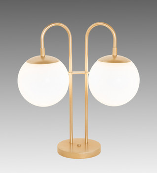 Meyda 21" High Bola Deux 2 Light Table Lamp