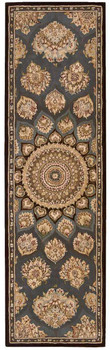 Nourison Nourison 2000 2318 Slate Area Rugs