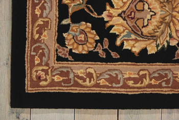 Nourison Nourison 2000 2360 Black Area Rugs