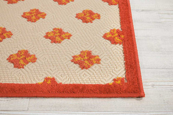 Nourison Aloha ALH02 Red Area Rugs