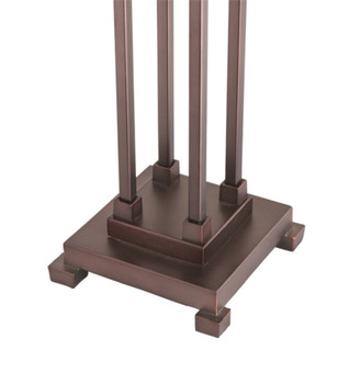 Meyda 28" High Mission Column Table Base