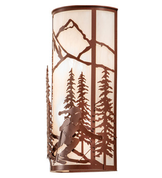 Meyda 8" Wide Alpine Wall Sconce - 240975