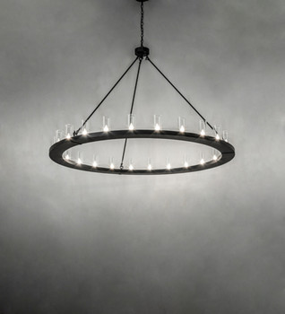 Meyda 72" Wide Loxley 24 Light Chandelier - 242137