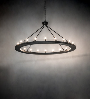 Meyda 60" Wide Loxley 20 Light Chandelier - 242178