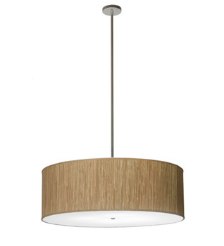 Meyda 42" Wide Cilindro Textrene Pendant - 254568