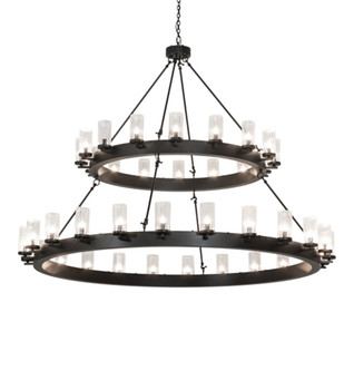 Meyda 72" Wide Noziroh Ring 40 Light Two Tier Chandelier - 256824