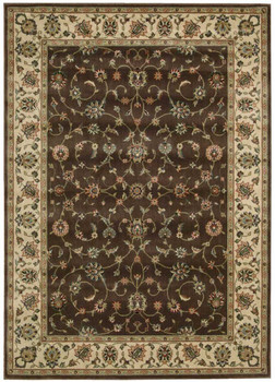 Nourison Persian Arts BD04 Chocolate Area Rugs