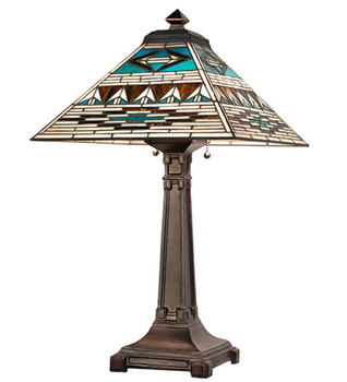 Meyda 24" High Valencia Mission Table Lamp - 263186