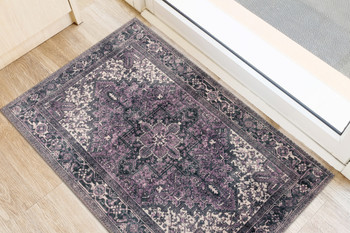 Dalyn Amanti AM3 Plum Power Woven Area Rugs