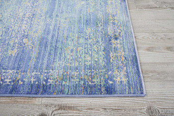 Nourison Cambria CAM01 Teal Area Rugs