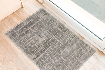 Dalyn Cascina CC5 Graphite Power Woven Area Rugs