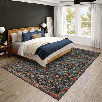 Dalyn Jericho JC8 Navy Tufted Area Rugs