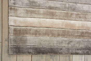 Nourison Aura AUR01 Silver Shadow Area Rugs
