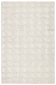 Jaipur Living Harkness CAP03 Geometric White Hand Tufted Area Rugs