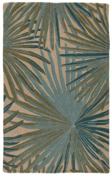 Jaipur Living Palmetto COS33 Floral Blue Hand Tufted Area Rugs