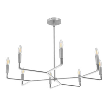 Dainolite 8lt Incandescent Chandelier, Pc - CLT-328-PC