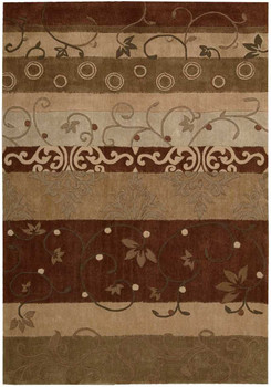 Nourison Contour CON10 Multicolor Area Rugs
