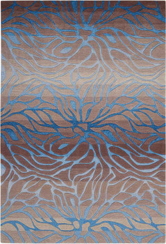 Nourison Contour CON25 Ocean Sand Area Rugs