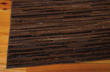 Nourison Capelle CPEL1 Espresso Area Rugs
