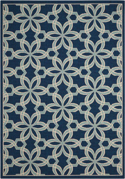 Nourison Caribbean CRB05 Navy Area Rugs