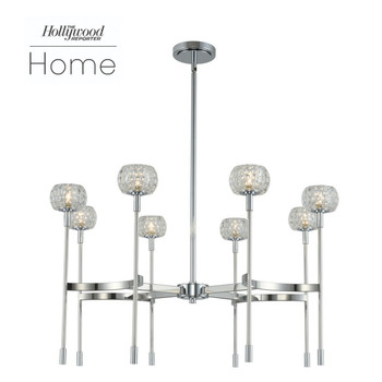 Kalco Mae 8 Light Chandelier - 511672CH