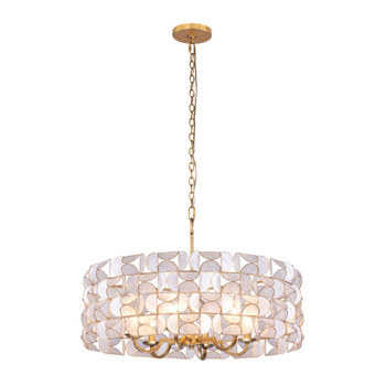 Kalco Crescent 6 Lt Pendant - 520555OL