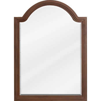 26" W X 2" D X 36" H Walnut Compton Mirror